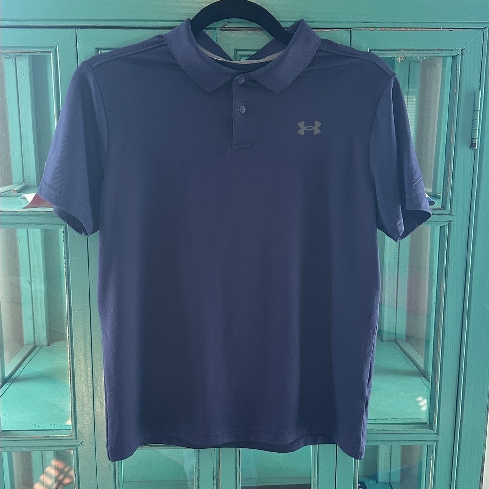 Under Armour Dark Blue Polo Shirt